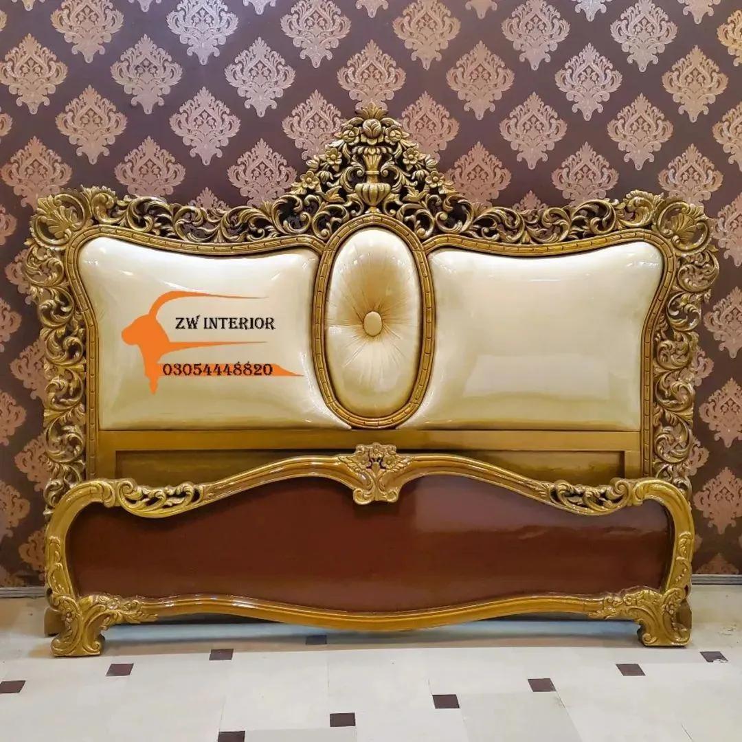 MAJESTIC CLASSIC GOLD BED SET  Bold and elegant, our Majestic Classic Gold  — Lahore