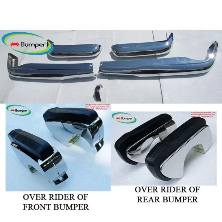 Mercedes Pagode W113 (1963 -1971) bumpers with overriders — Chaghi